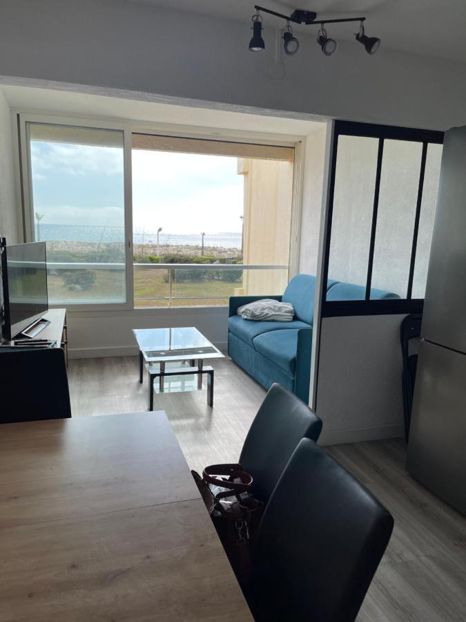 Appartement Vue Exeptionnelle Sur La Mer 6 Personnes Le Barcarès Dış mekan fotoğraf