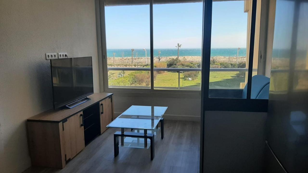 Appartement Vue Exeptionnelle Sur La Mer 6 Personnes Le Barcarès Dış mekan fotoğraf