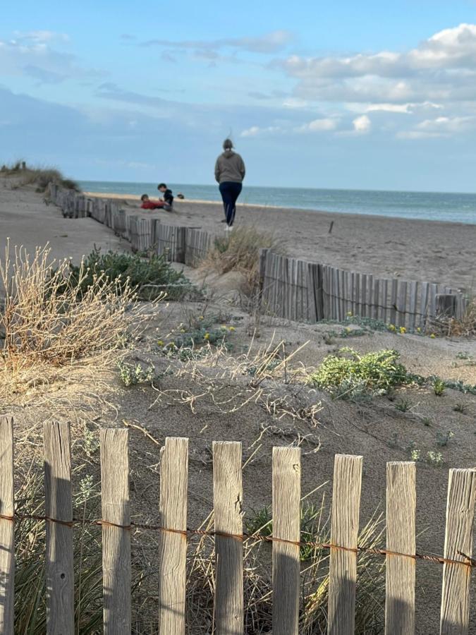 Appartement Vue Exeptionnelle Sur La Mer 6 Personnes Le Barcarès Dış mekan fotoğraf
